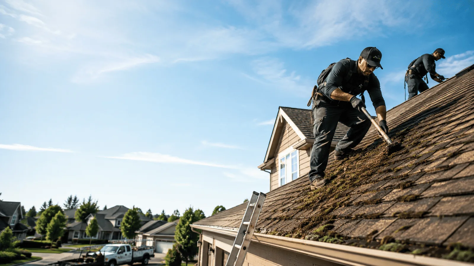 Roof Moss Removal in Edgewood, MD near me